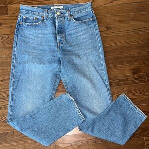 Levi's Premium Wedgie Straight Jeans Sz 29